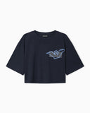 Organic cotton jersey T-shirt