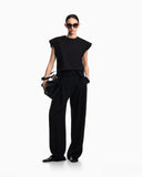 Organic cotton jersey top