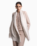 Stole with micro sequins