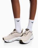 Technical knit sneakers