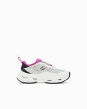 Breathable mesh sneakers with a thick cushioned rubber sole