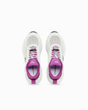 Breathable mesh sneakers with a thick cushioned rubber sole