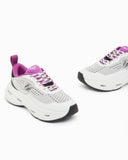 Breathable mesh sneakers with a thick cushioned rubber sole