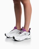 Breathable mesh sneakers with a thick cushioned rubber sole