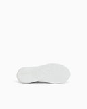 Smooth leather sneakers Icon with a thick textured sole
