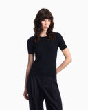 Slim-fit striped jacquard jersey shirt Signature Capsule