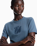 Supima jersey T-shirt with Signature Capsule logo embroidery
