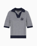 Striped polo collar shirt Signature Capsule