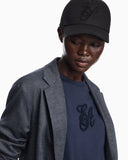 Baseball hat in cotton canvas with an embroidered logo