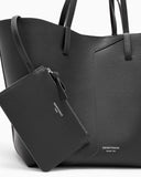 Emporio Armani 1981 leather shopper bag