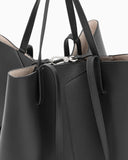Emporio Armani 1981 leather shopper bag