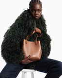 Emporio Armani 1981 leather shoulder bag