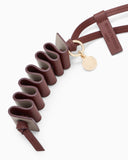 Emporio Armani 1981 leather wave charm