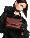 Emporio Armani 1981 leather wave charm