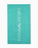 Essential Terry beach towel with logo