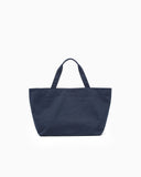 Beachwear shopper bag in canvas with sea embroidery