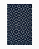 Terry cloth beach towel with all-over eagle