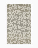 Flower eagle pattern beach towel