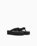 Flip-flops with rubber wedge