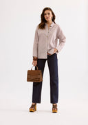 Elegant striped women's shirt