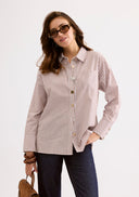 Elegant striped women's shirt