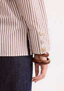 Elegant striped women's shirt