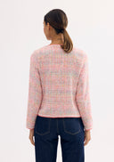 Pastel Pink Tweed Jacket