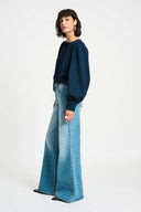 JEANS - Flare Mid Blue