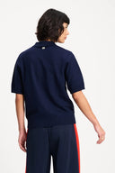 TOP - Polo Sequins Night Blue