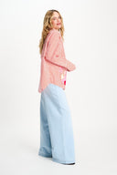 BLOUSE - Poplin Striped Orange