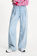 JEANS - Denim Mid Blue Studs