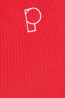 TANKTOP - Rib Bloom Red