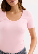 Basic round neck T-shirt