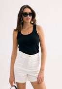 Basic round neck tank top