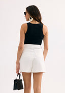 Basic round neck tank top