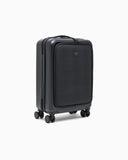 ABS carry-on case with Saffiano detail and eagle plate